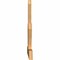 Ekena Millwork Saratoga Timber Gable Bracket, Western Red Cedar, 48"W x 26"H x 1 1/2"D x 3 1/2"F, 13/12 Pitch GBW048X26X0204SAR00SWR - alternate 2
